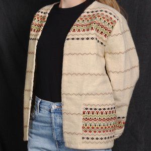 Beautiful Unique Woven Women's Jacket. Size: Small.